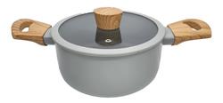 CACEROLA SCANDI GREY 20X9 CM LARHAUS