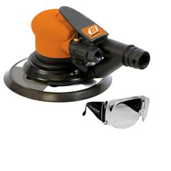 COMBO LIJADORA ROTO ORBITAL NEUMATICA LUSQTOFF LX-4076 + LENTES LUSQTOFF LQLSEG-8