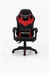 SILLA GAMER SHENLONG SH-GC135 NEGRA Y ROJA